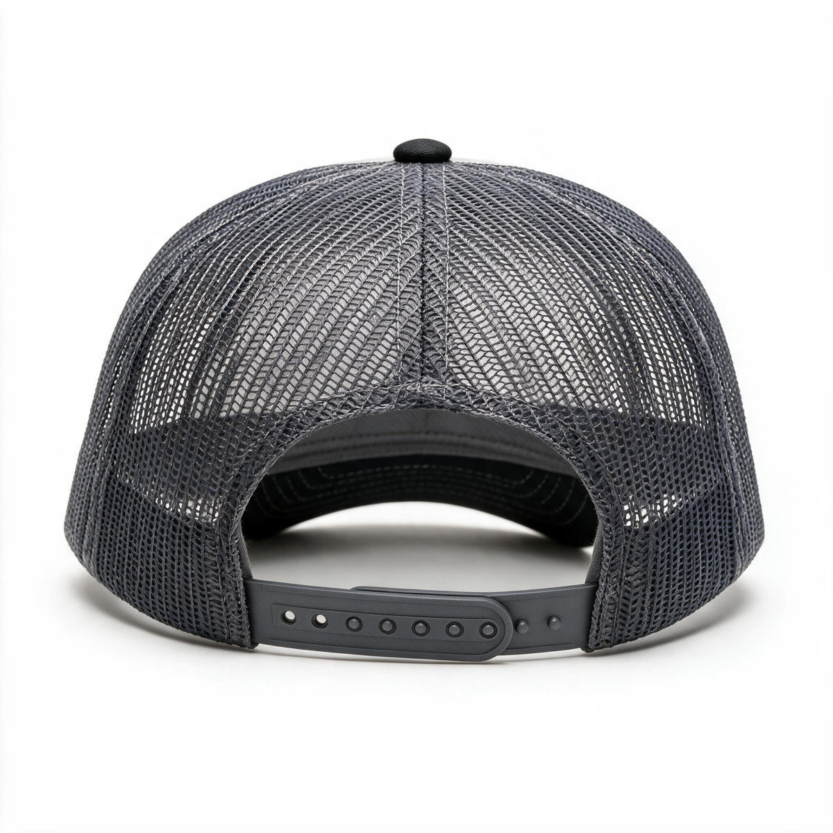 Gorra Machine Garage MGMX Gris con Bordado Rojo — vista trasera