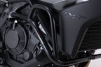 Protecciones laterales de motor. Negro. Honda NT 1100