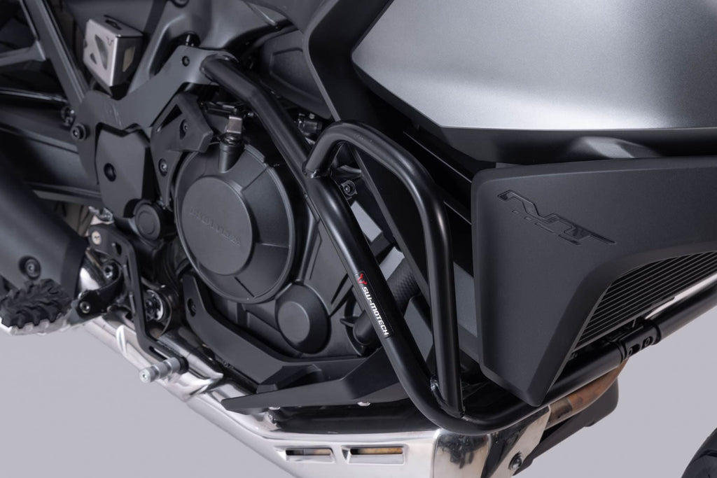Protecciones laterales de motor. Negro. Honda NT 1100