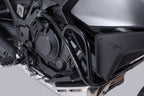 Protecciones laterales de motor. Negro. Honda NT 1100