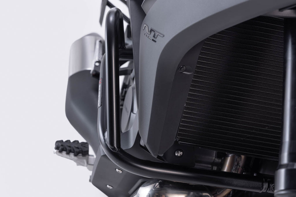 Protecciones laterales de motor. Negro. Honda NT 1100