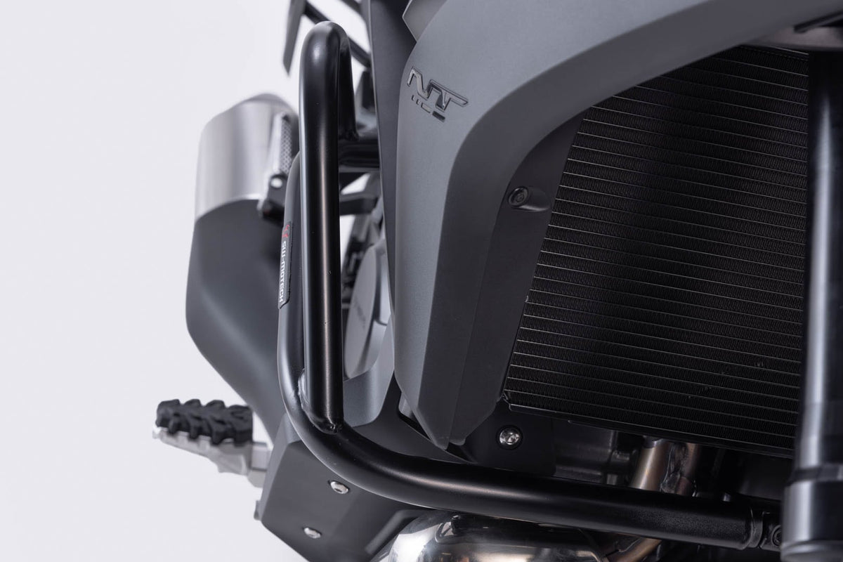 Protecciones laterales de motor. Negro. Honda NT 1100 de SW-MOTECH — vista 5
