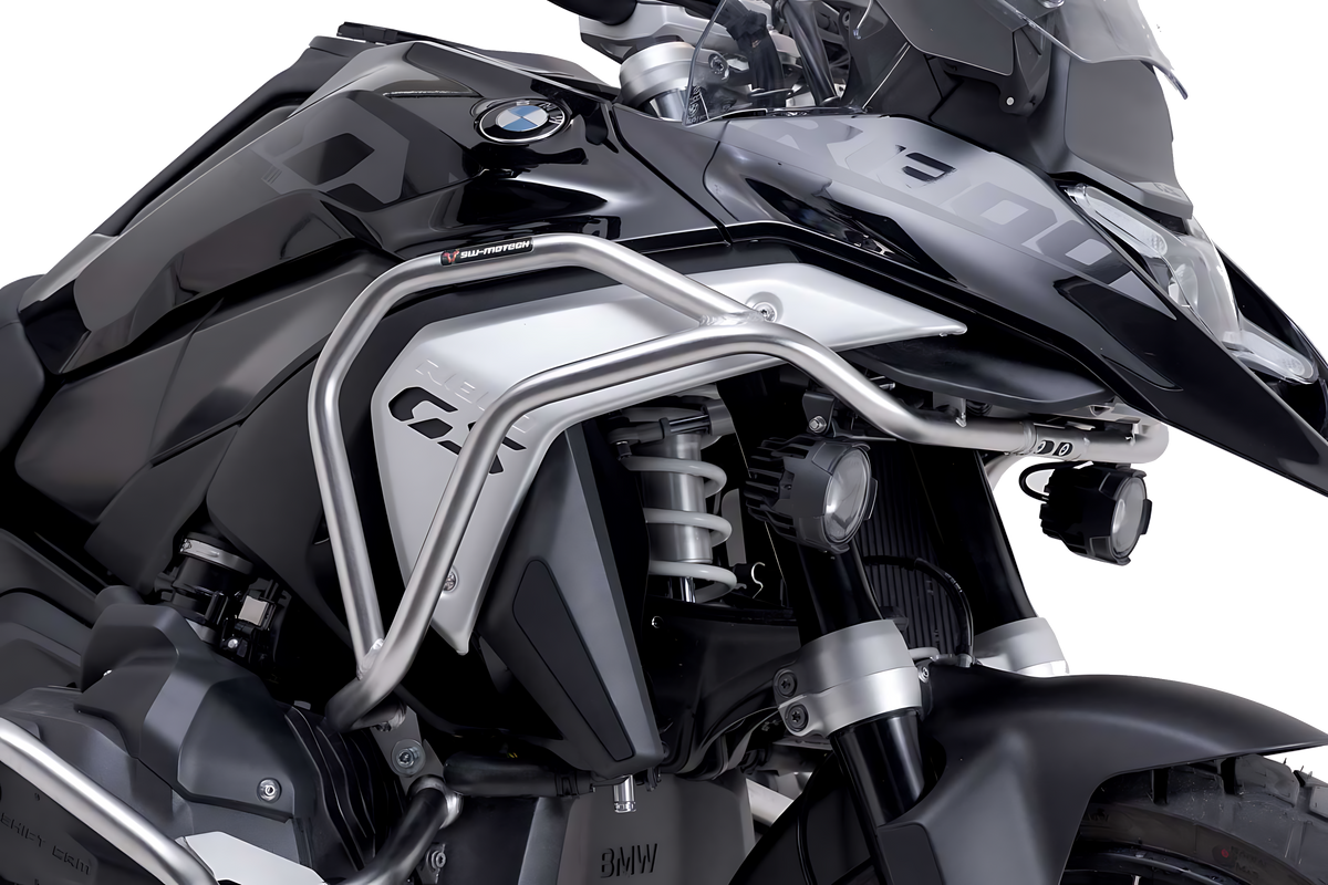 Protecciones superiores de motor Acero inoxidable. BMW R 1300 GS (23-). OEM SBL. de SW Motech — vista 1