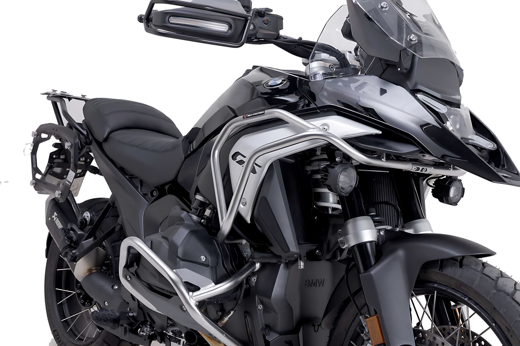 Protecciones superiores de motor Acero inoxidable. BMW R 1300 GS (23-). OEM SBL.
