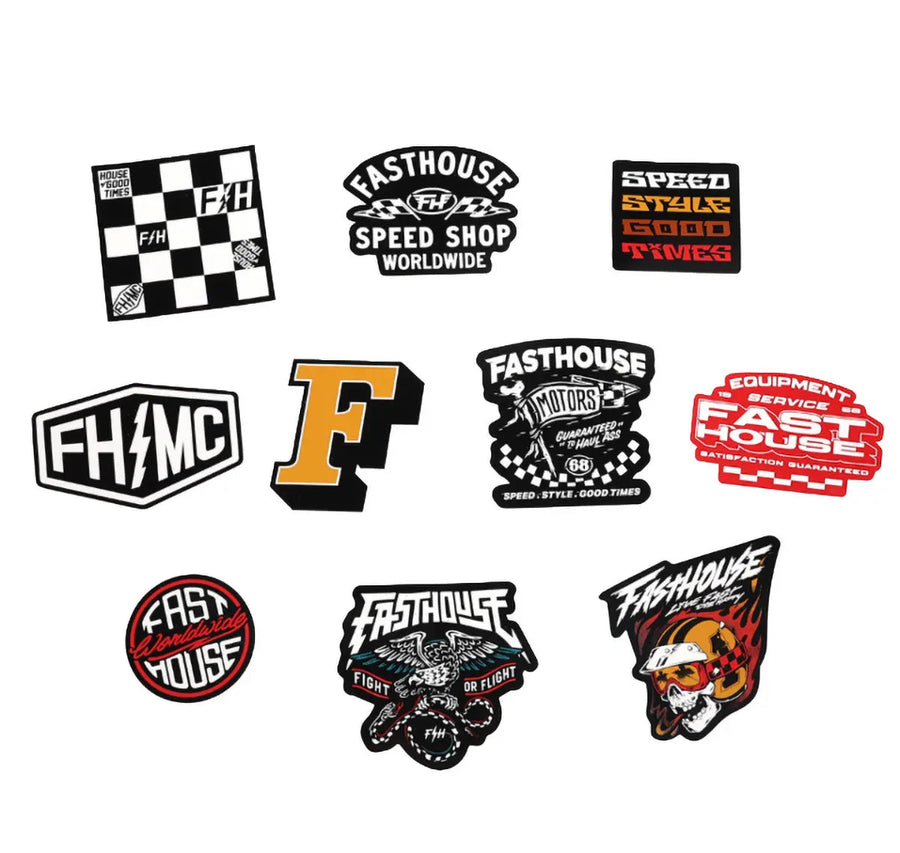Fasthouse Summer 26 Decals 10 Pack