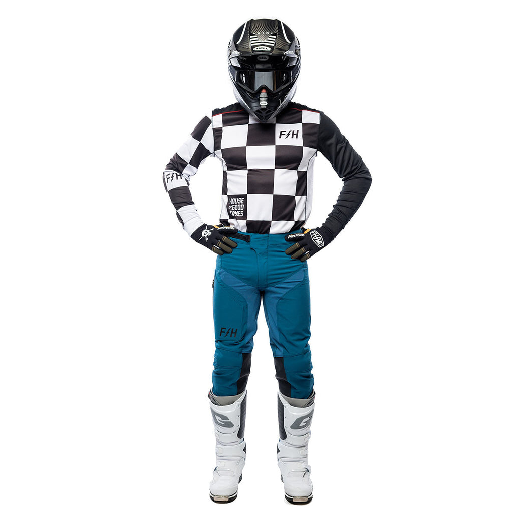 Sanguaro Gibson Jersey - White/Black | FASTHOUSE