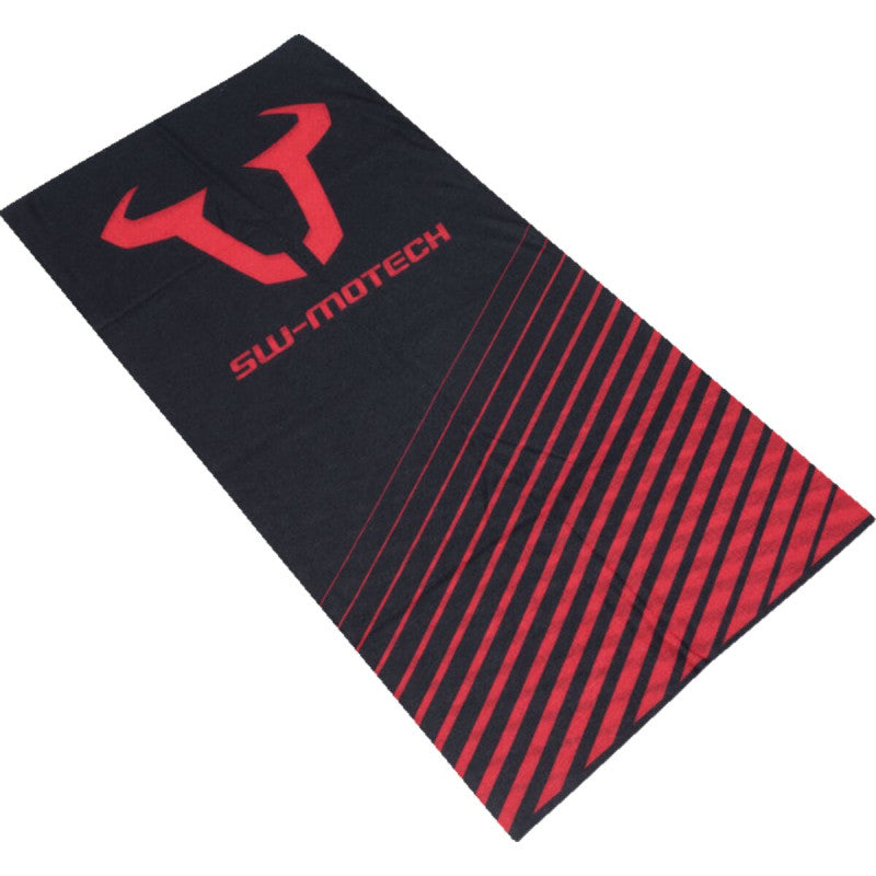 SW Motech Bandana Negro/Rojo. Sin costuras de SW-MOTECH — vista 1