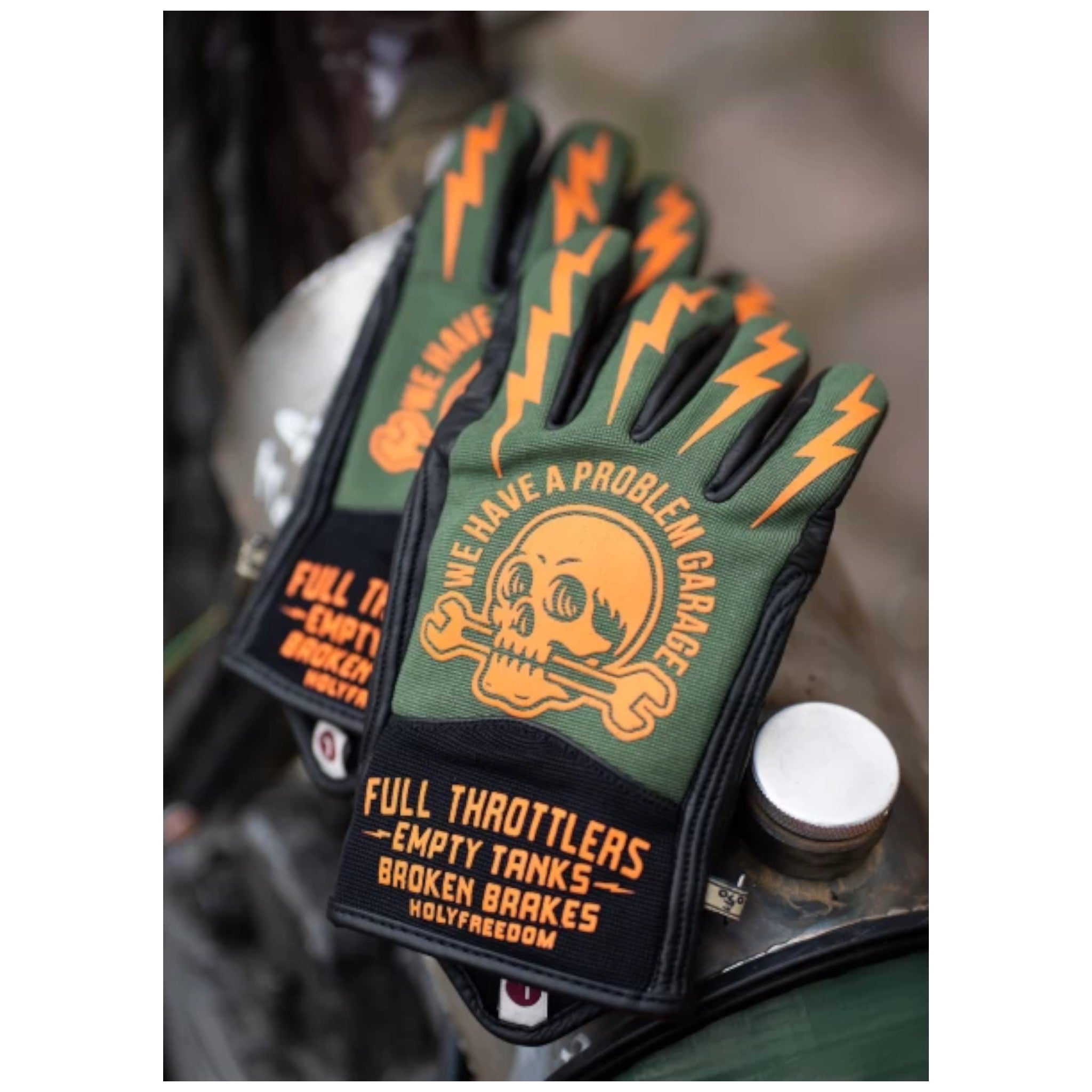 Holyfreedom Tools Orange Gloves