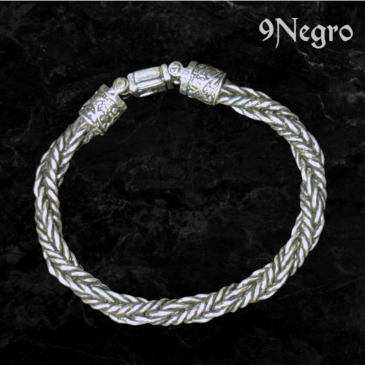 19 – Pulsera de Plata .925 | 9 Negro — vista 1