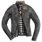 HolyFreedom Woman Leather Black Jacket